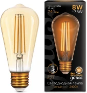 Светильник Gauss GTL502 (GT5022) настольный на подставке черный 8Вт