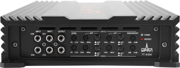Усилитель автомобильный Ural ТТ 4.100 четырехканальный