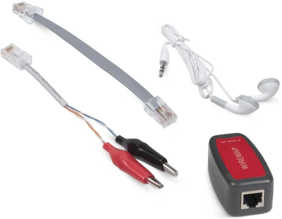 Тестер кабельный Cabeus HT-462 красный/черный