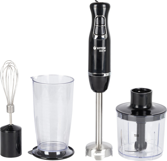 Блендер погружной Vitek VT-3419 800Вт черный