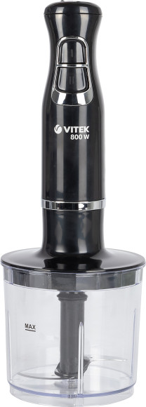 Блендер погружной Vitek VT-3419 800Вт черный