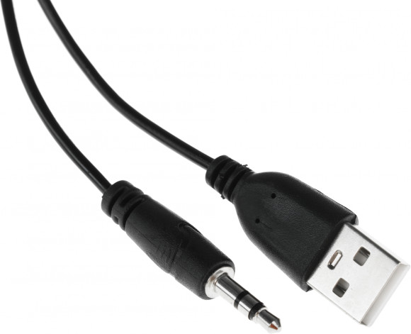 Колонки Sven 130 2.0 черный 6Вт портативные