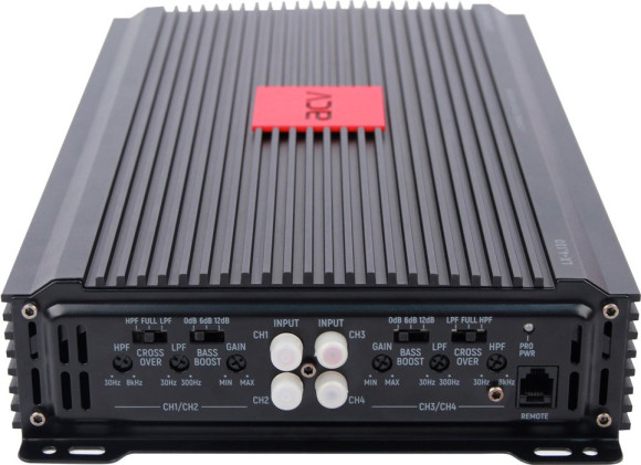 Усилитель автомобильный ACV LX-4.130 четырехканальный Усилитель автомобильный ACV LX-4.130 четырехканальный