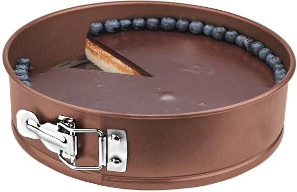 Форма для выпечки Rondell Kortado RDF-1058 кругл. d=24см сталь коричневый Форма для выпечки Rondell Kortado RDF-1058 кругл. d=24см сталь коричневый