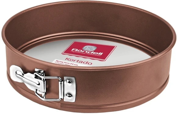 Форма для выпечки Rondell Kortado RDF-1058 кругл. d=24см сталь коричневый Форма для выпечки Rondell Kortado RDF-1058 кругл. d=24см сталь коричневый