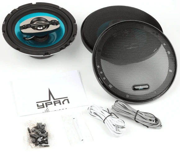 Колонки автомобильные Ural Бирюза АС-Б1647 140Вт 92дБ 4Ом 16.5см (6 1/2дюйм) (ком.:2кол.) коаксиальные четырехполосные Колонки автомобильные Ural Бирюза АС-Б1647 140Вт 92дБ 4Ом 16.5см (6 1/2дюйм) (ком.:2кол.) коаксиальные четырехполосные