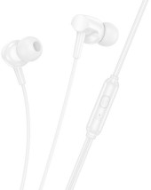 Гарнитура внутриканальные Hoco M112 1.2м белый проводные в ушной раковине Гарнитура внутриканальные Hoco M112 1.2м белый проводные в ушной раковине