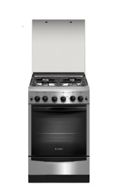Плита Газовая Gefest ПГ 5100-02 0004 нержавеющая сталь (стеклянная крышка) реш.чугун Плита Газовая Gefest ПГ 5100-02 0004 нержавеющая сталь (стеклянная крышка) реш.чугун