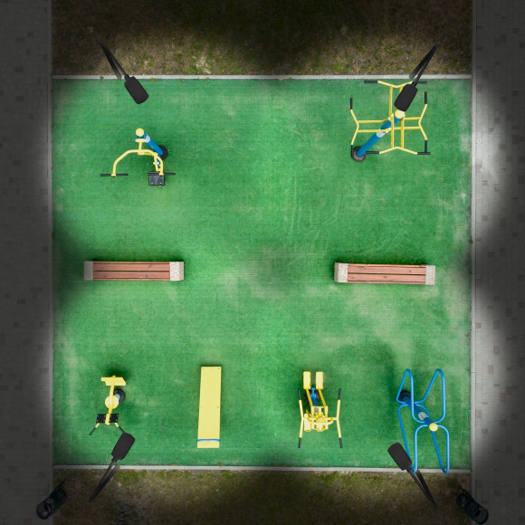 Светильник консольный Gauss 629536320 120Вт ламп.:168шт черный Светильник консольный Gauss 629536320 120Вт ламп.:168шт черный