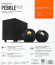 Колонки Creative PEBBLE PLUS 2.1 черный 8Вт