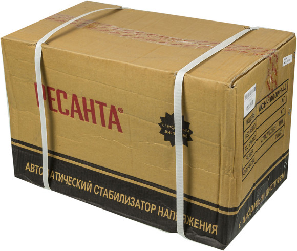 Стабилизатор напряжения Ресанта АСН-10000/1-Ц однофазный серый (63/6/8)