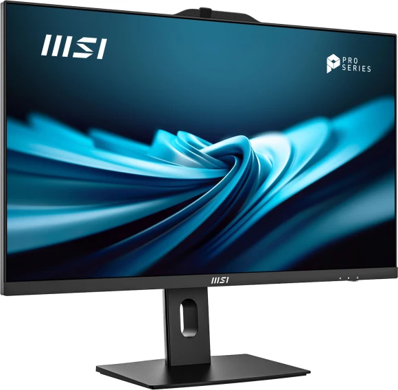 Моноблок MSI Pro AP272P 14M-630XRU 27" Full HD i3 14100 (3.5) 8Gb SSD512Gb UHDG 730 без ОС GbitEth WiFi BT 120W клавиатура мышь Cam черный 1920x1080