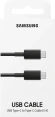 Кабель Samsung EP-DN975 EP-DN975BBEGWW USB Type-C (m)-USB Type-C (m) 1м черный коробка (упак.:1шт)