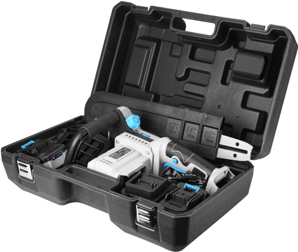 Цепная пила Deko DKCHS 40 PRO аккум. дл.шины:16" (40cm) 4Ач ЗУ (063-4357)