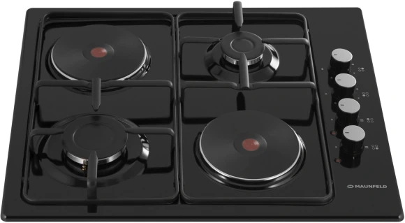Газовая варочная поверхность Maunfeld EEHE.64.5EB/KG черный