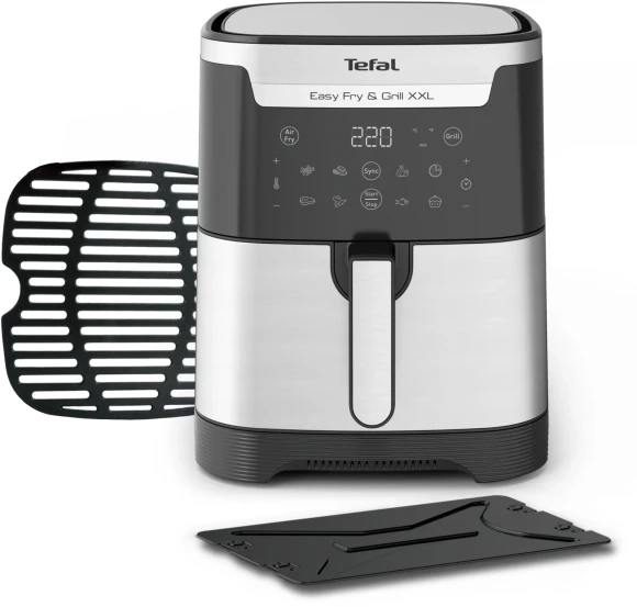Аэрогриль Tefal EY801D15 1830Вт серебристый (7211419677) Аэрогриль Tefal EY801D15 1830Вт серебристый (7211419677)