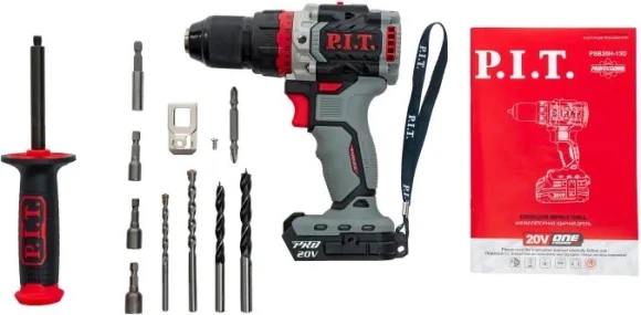 Дрель-шуруповерт P.I.T. PSB20H-13D аккум. патрон:быстрозажимной Дрель-шуруповерт P.I.T. PSB20H-13D аккум. патрон:быстрозажимной