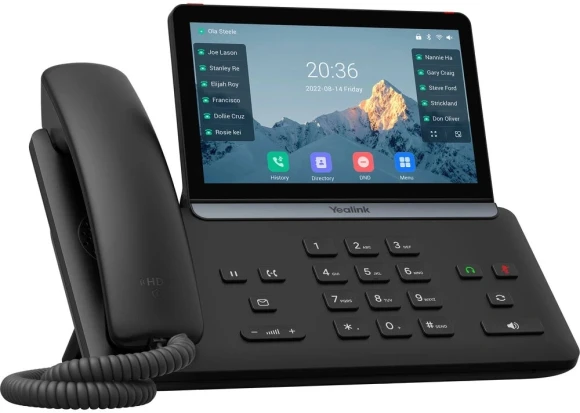 Телефон IP Yealink SIP-T87W черный