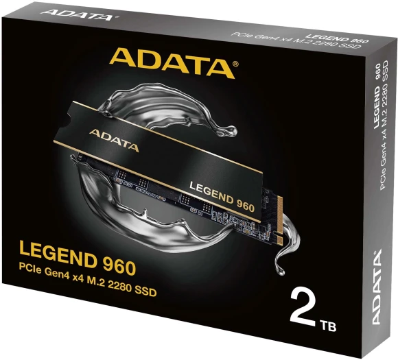 Накопитель SSD A-Data PCIe 4.0 x4 2TB ALEG-960-2TCS Legend 960 M.2 2280 Накопитель SSD A-Data PCIe 4.0 x4 2TB ALEG-960-2TCS Legend 960 M.2 2280