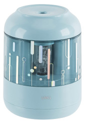 Точилка для карандашей электрическая Deli EH508-BL 1 отверстие пластик синий (батарея) Точилка для карандашей электрическая Deli EH508-BL 1 отверстие пластик синий (батарея)