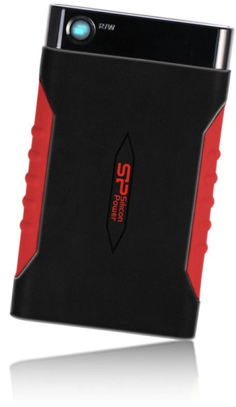 Жесткий диск Silicon Power USB3.0 2TB SP020TBPHDA15S3L A15 Armor 2.5" черный/красный