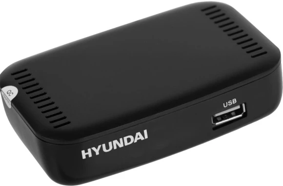 Ресивер DVB-T2 Hyundai H-DVB460 черный Ресивер DVB-T2 Hyundai H-DVB460 черный