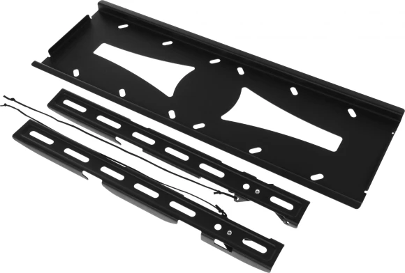 Кронштейн для телевизора Holder PFS-4017 черный 32"-60" макс.40кг настенный фиксированный Кронштейн для телевизора Holder PFS-4017 черный 32"-60" макс.40кг настенный фиксированный