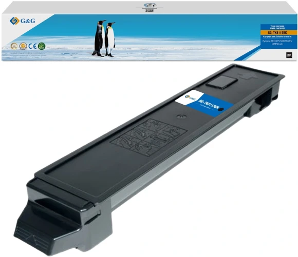 Картридж лазерный G&G GG-TK8115BK черный (12000стр.) для Kyocera Mita Ecosys M8124cidn/M8130cidn