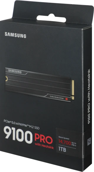 Накопитель SSD Samsung PCIe 5.0 x4 1TB MZ-VAP1T0CW 9100 Pro M.2 2280