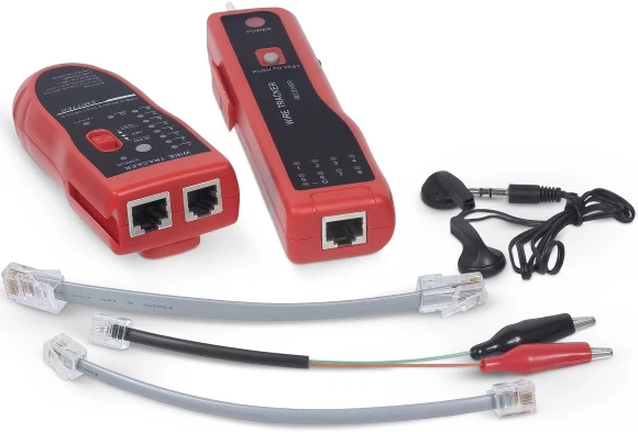 Тестер кабельный Cabeus CT-FO-10MW черный