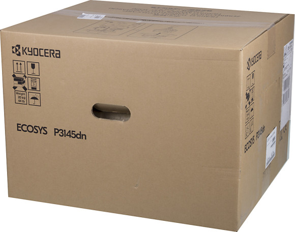 Принтер лазерный Kyocera P3145dn A4 Duplex Net белый (в комплекте: + картридж)