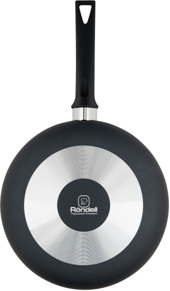 Сковорода Rondell Arabesco RDA-779 круглая 20см покрытие: Xylan Plus ручка несъемная (без крышки) серый
