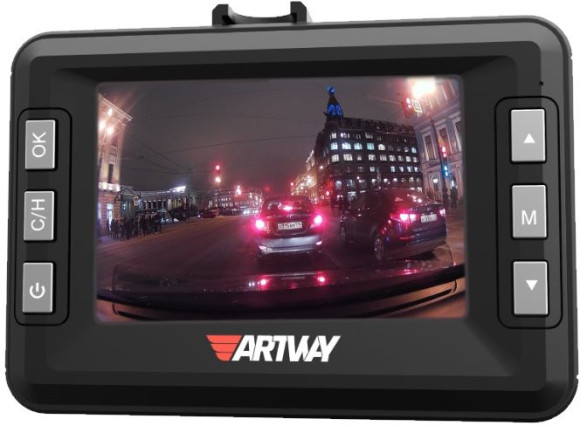 Видеорегистратор с радар-детектором Artway COMBO MD-105 GPS черный Видеорегистратор с радар-детектором Artway COMBO MD-105 GPS черный