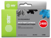 Картридж струйный Cactus CS-PGI2400XLC PGI-2400XLC голуб.пигм. (20.4мл) для Canon MAXIFY iB4040/ МВ5040/ МВ5340 с чипом Картридж струйный Cactus CS-PGI2400XLC PGI-2400XLC голуб.пигм. (20.4мл) для Canon MAXIFY iB4040/ МВ5040/ МВ5340 с чипом