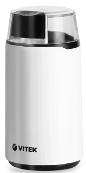Кофемолка Vitek Harmony VT-1547 200Вт сист.помол.:ротац.нож вместим.:45гр белый Кофемолка Vitek Harmony VT-1547 200Вт сист.помол.:ротац.нож вместим.:45гр белый