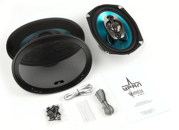 Колонки автомобильные Ural Бирюза АС-Б6947 200Вт 93дБ 4Ом 15x23см (6x9дюйм) (ком.:2кол.) коаксиальные четырехполосные Колонки автомобильные Ural Бирюза АС-Б6947 200Вт 93дБ 4Ом 15x23см (6x9дюйм) (ком.:2кол.) коаксиальные четырехполосные