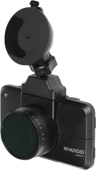 Видеорегистратор Roadgid CityGo 3 Wi-Fi AI черный 2Mpix 1440x2560 1440p 170гр. GPS NTK96675