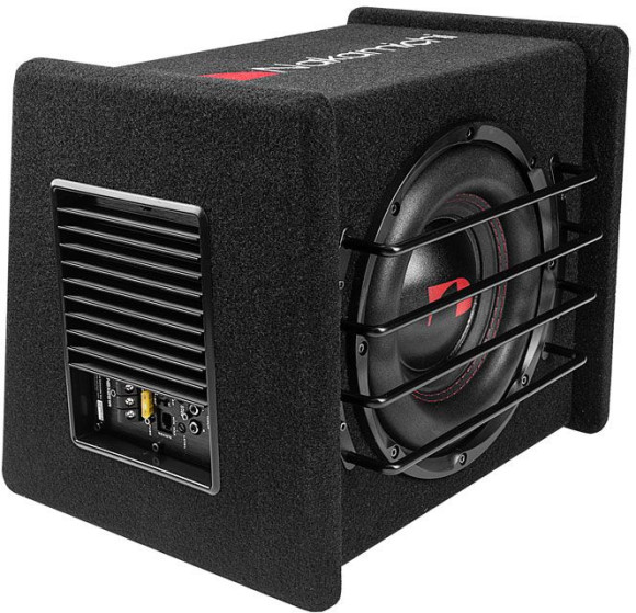 Сабвуфер автомобильный Nakamichi NBX251A 150Вт активный (25см/10")