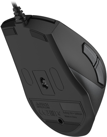 Мышь A4Tech Fstyler FM45S Air серый оптическая 2400dpi silent USB 7but (FM45S AIR USB (STONE GREY))