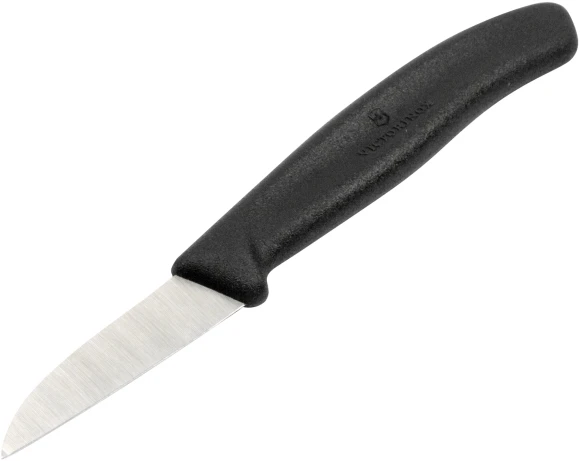 Нож кухонный Victorinox Swiss Classic (6.7303) стальной лезв.60мм прямая заточка черный Нож кухонный Victorinox Swiss Classic (6.7303) стальной лезв.60мм прямая заточка черный