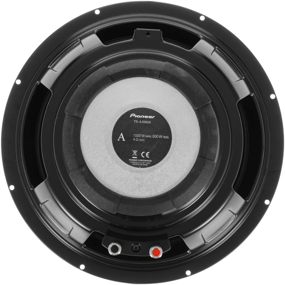 Сабвуфер автомобильный Pioneer TS-A300S4 500Вт пассивный (30см/12")