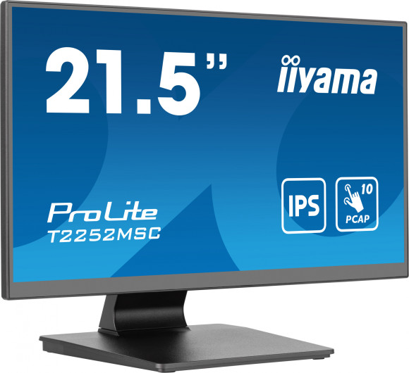 Монитор Iiyama 21.5" ProLite T2252MSC-B2 черный IPS LED 5ms 16:9 HDMI M/M глянцевая 250cd 178гр/178гр 1920x1080 60Hz DP FHD USB Touch 4.5кг Монитор Iiyama 21.5" ProLite T2252MSC-B2 черный IPS LED 5ms 16:9 HDMI M/M глянцевая 250cd 178гр/178гр 1920x1080 60Hz DP FHD USB Touch 4.5кг