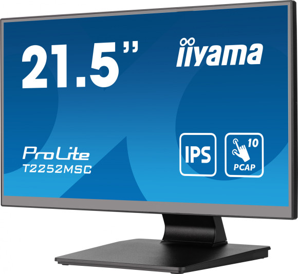 Монитор Iiyama 21.5" ProLite T2252MSC-B2 черный IPS LED 5ms 16:9 HDMI M/M глянцевая 250cd 178гр/178гр 1920x1080 60Hz DP FHD USB Touch 4.5кг Монитор Iiyama 21.5" ProLite T2252MSC-B2 черный IPS LED 5ms 16:9 HDMI M/M глянцевая 250cd 178гр/178гр 1920x1080 60Hz DP FHD USB Touch 4.5кг