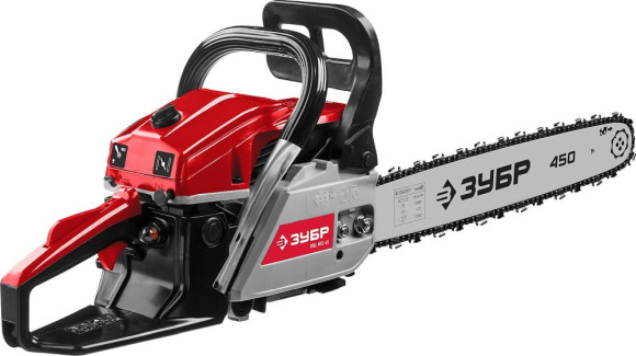 Бензопила Зубр ПБЦ-М52-45 2600Вт 3.9л.с. дл.шины:18" (45cm)
