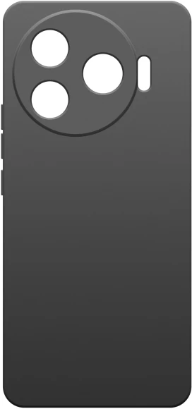 Чехол (клип-кейс) BoraSCO для Tecno Camon 30 Pro Silicone Case черный (73278)