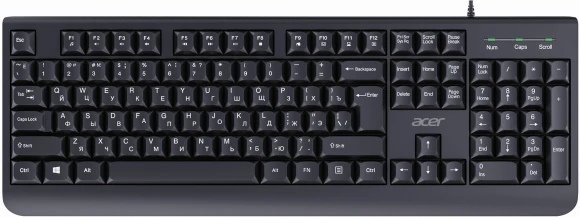 Мышь Acer OMR408 черный оптическая 1600dpi беспров. для ноутбука 4but (ZL.MCEEE.02Z)