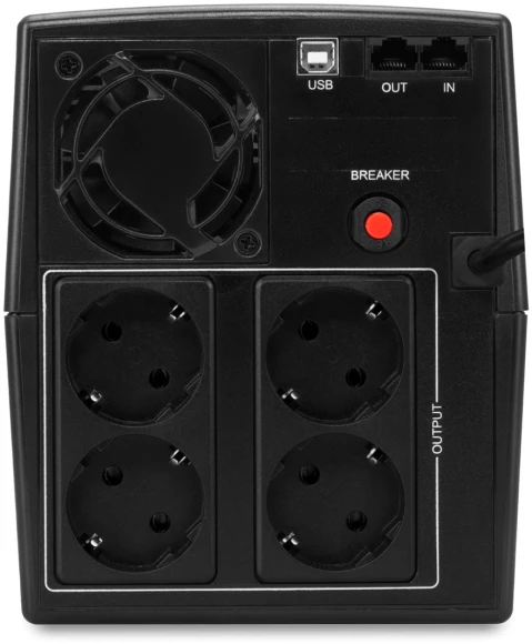 Источник бесперебойного питания Ippon Smart Power Pro II Euro 1600 960Вт 1600ВА черный