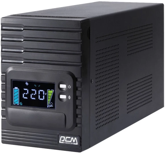 Источник бесперебойного питания Powercom Smart King Pro+ SPT-1500-II LCD 1200Вт 1500ВА черный