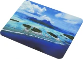 Коврик для мыши Buro BU-M10025 Мини рисунок/Бора-Бора 230x180x2мм Коврик для мыши Buro BU-M10025 Мини рисунок/Бора-Бора 230x180x2мм