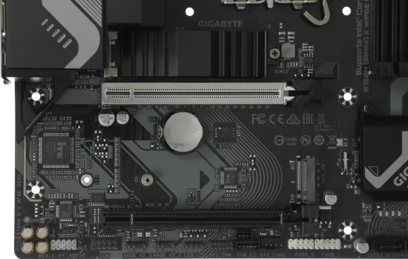 Материнская плата Gigabyte B760M GAMING X WIFI6E GEN5 Soc-1700 Intel B760 4xDDR5 mATX AC`97 8ch(7.1) 2.5Gg RAID+HDMI+DP